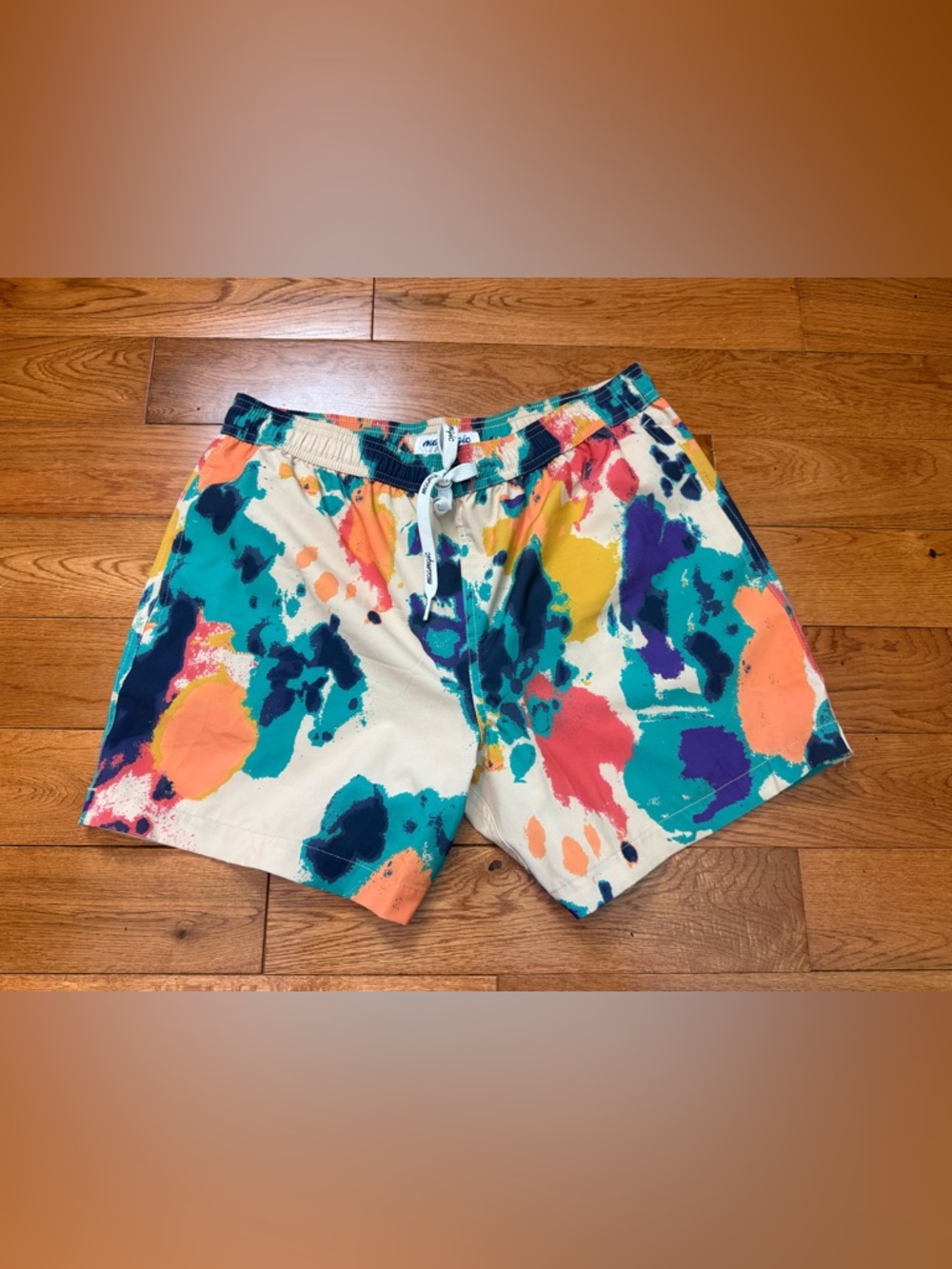 Maamgic Men’s Lined Colorful Swim Trunks